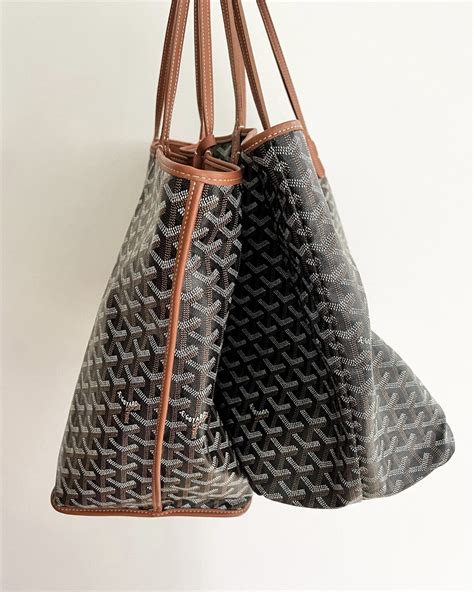 goyard st louis black price|goyard anjou gm bag price.